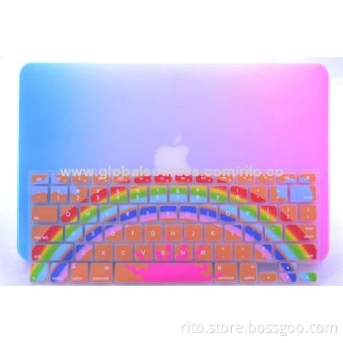 New Colorful Design Silicone Keyboard Protector for Macbook Pro13"